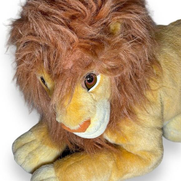 Vintage 1994 Disney Mattel Lion King Adult Simba Plush Rare Collectible - Picture 2 of 8